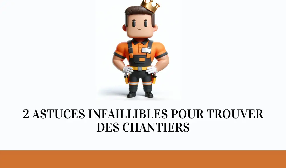 2 astuces infaillibles pour trouver des chantiers