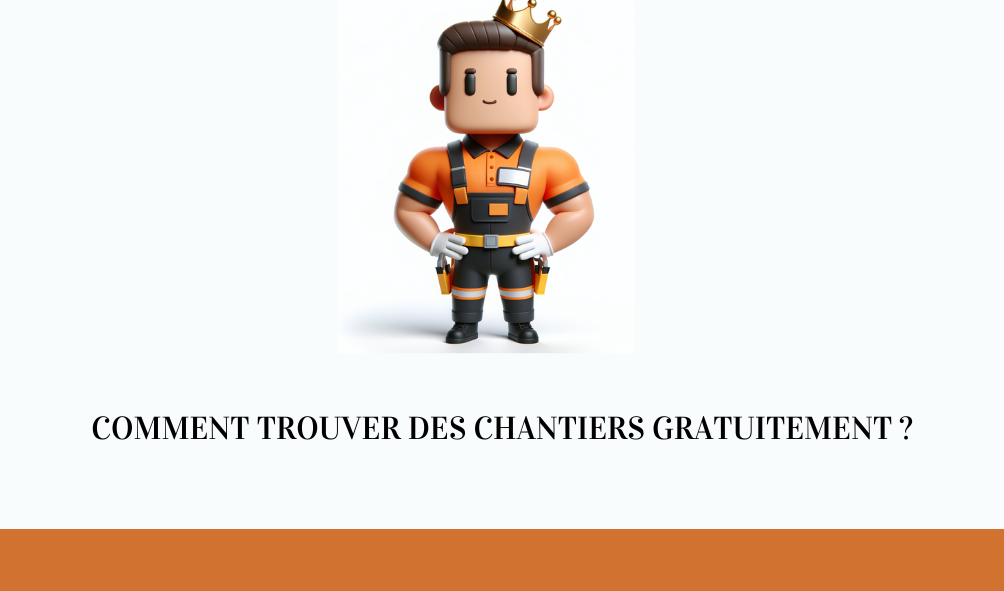 Comment trouver des chantiers gratuitement ?