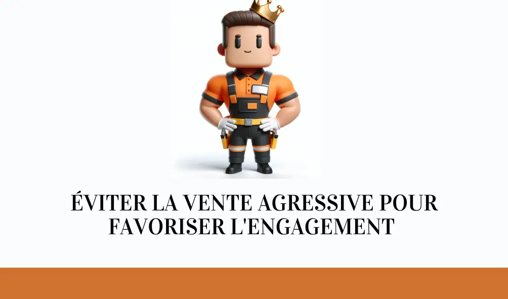 Éviter la vente agressive pour favoriser l’engagement